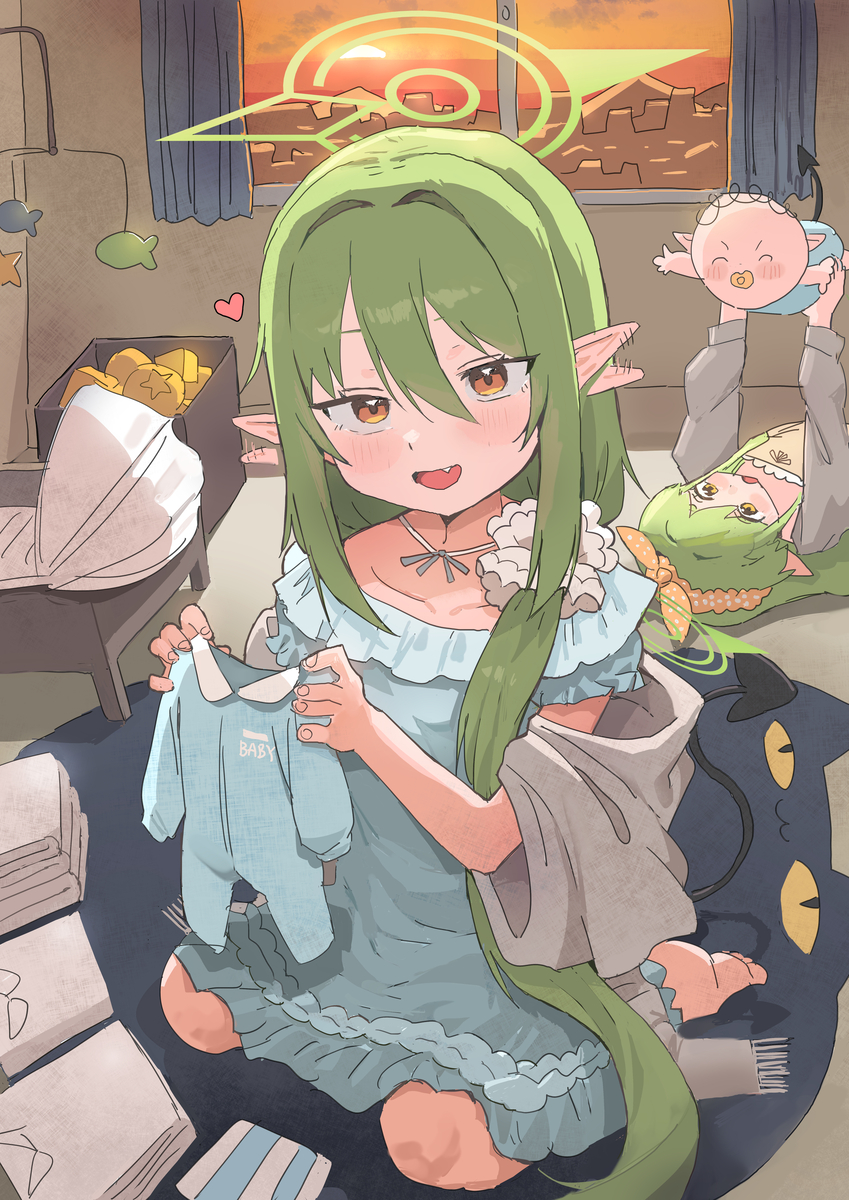 This is a pixiv picture whose title is 俺の嫁、ノゾミ.
