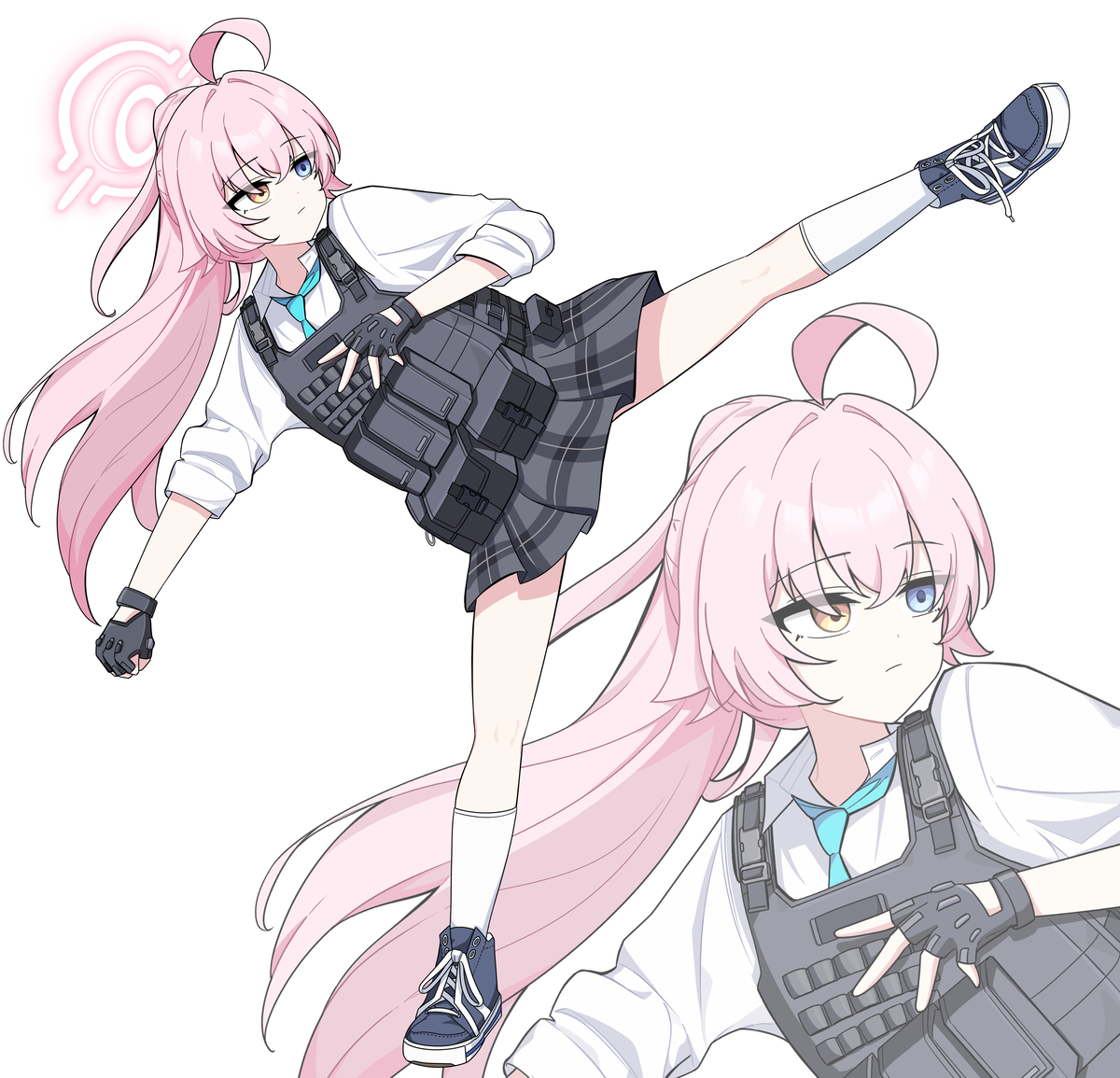 This is a pixiv picture whose title is 小鳥遊ホシノ.