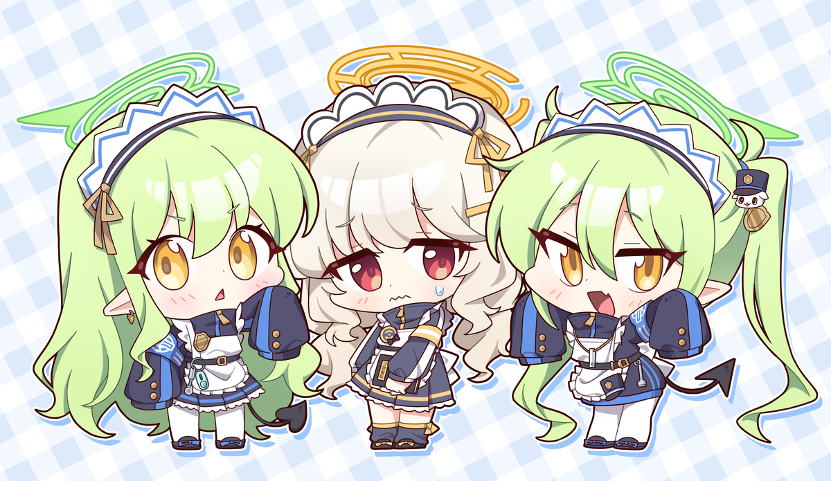 This is a pixiv picture whose title is ジャージメイド.