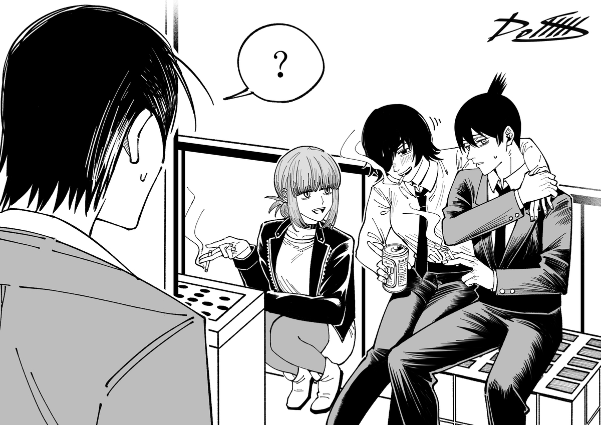 This is a pixiv picture whose title is 🚬🚬🚬🚬.