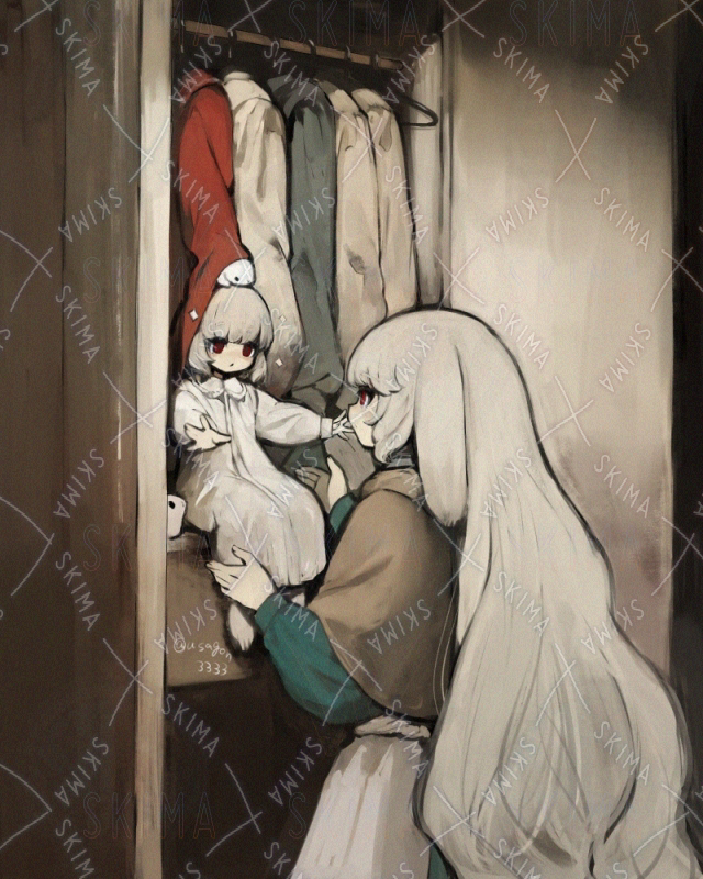 This is a pixiv picture whose title is 無題.