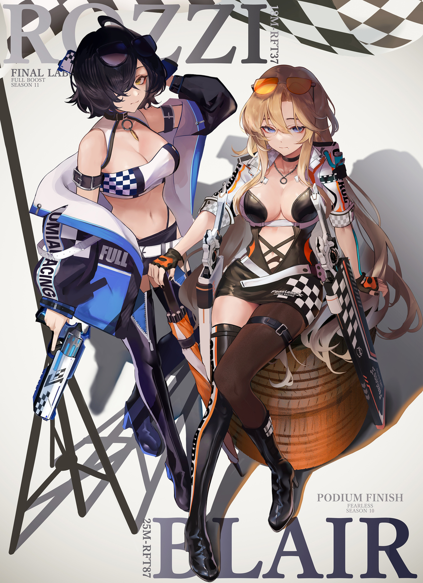This is a pixiv picture whose title is ROZZI・BLAIR.