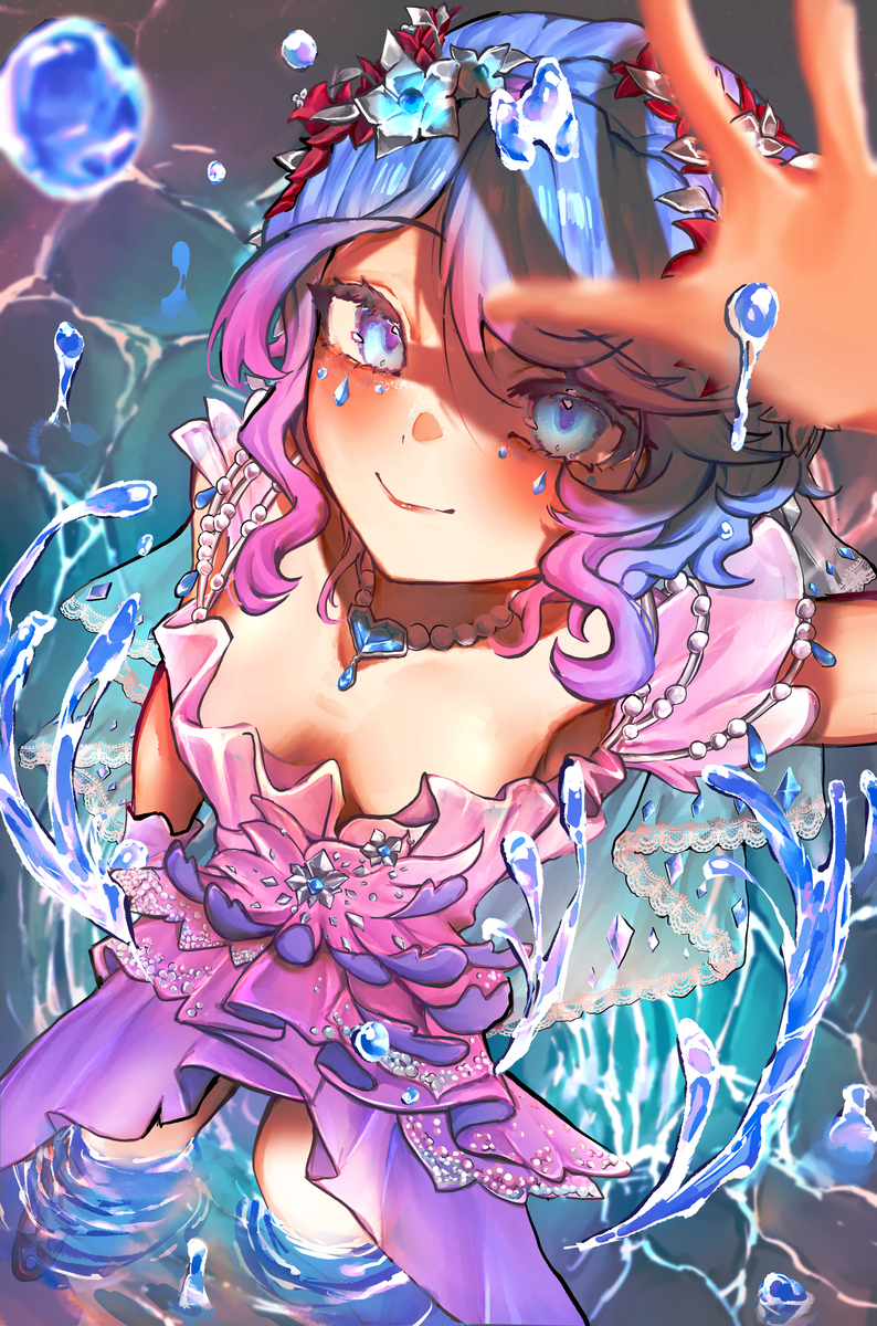 This is a pixiv picture whose title is Emma 8th anniversary costume.
