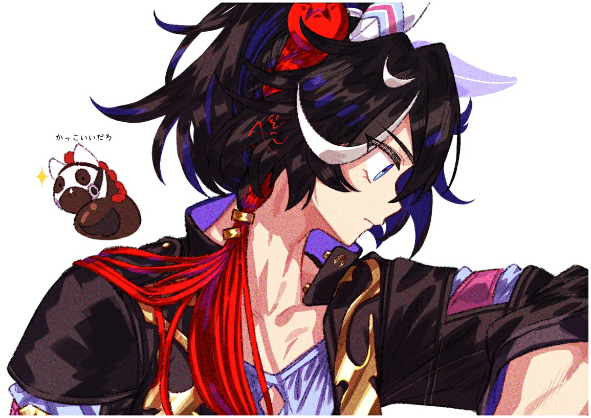 This is a pixiv picture whose title is 🅰️.