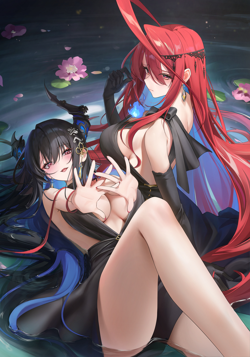 This is a pixiv picture whose title is Bloodraven.