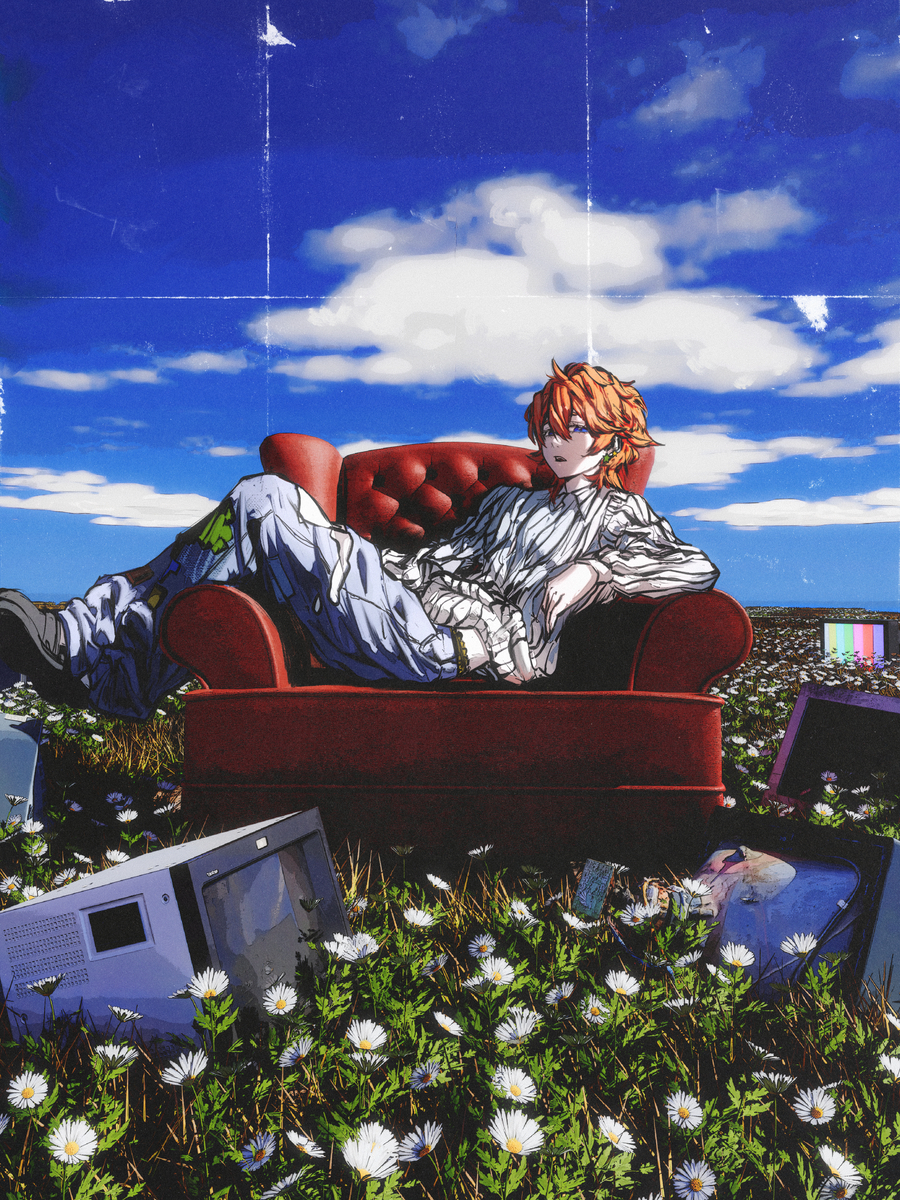This is a pixiv picture whose title is ///analog.