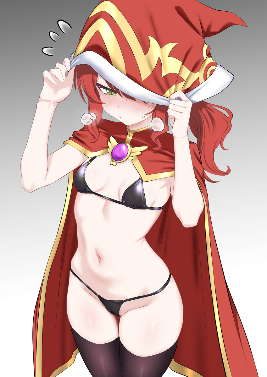 This is a pixiv picture whose title is ビキニオズ.