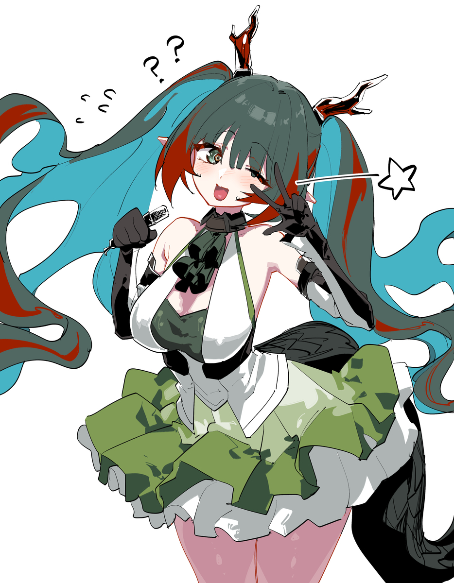 This is a pixiv picture whose title is アイドル.