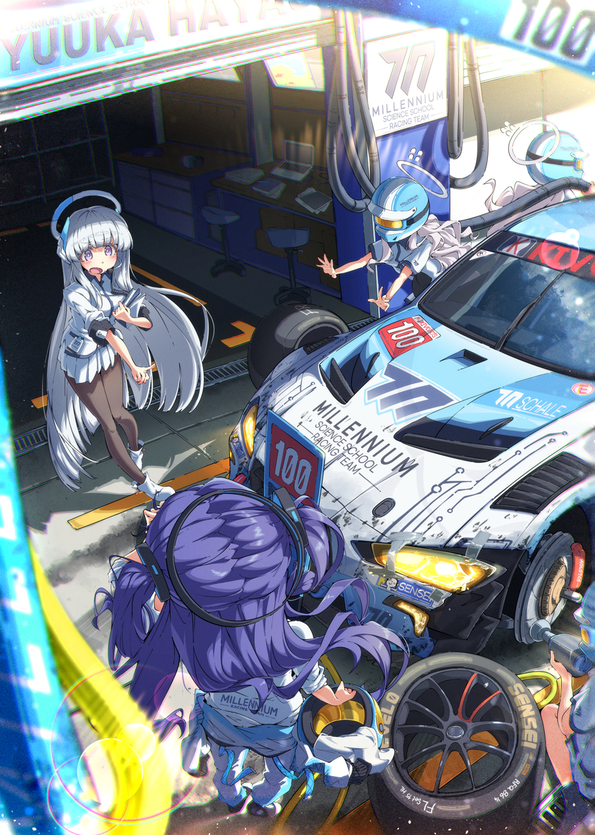 This is a pixiv picture whose title is DNF🏎️.