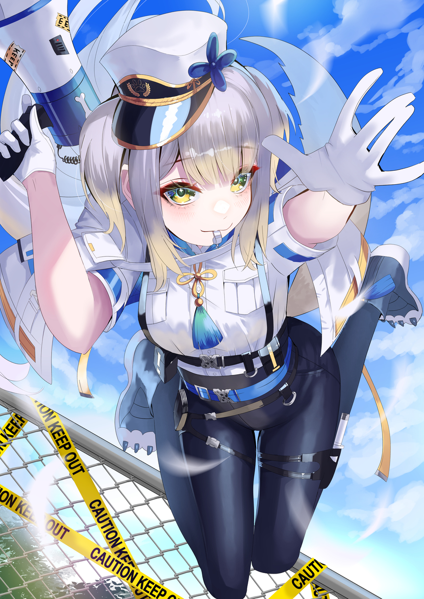 This is a pixiv picture whose title is 栞葉るり.