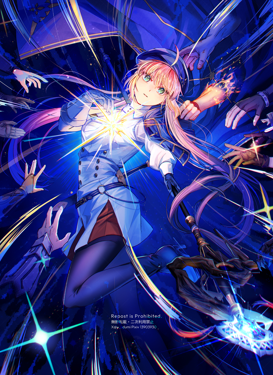 This is a pixiv picture whose title is 星の鼓動.