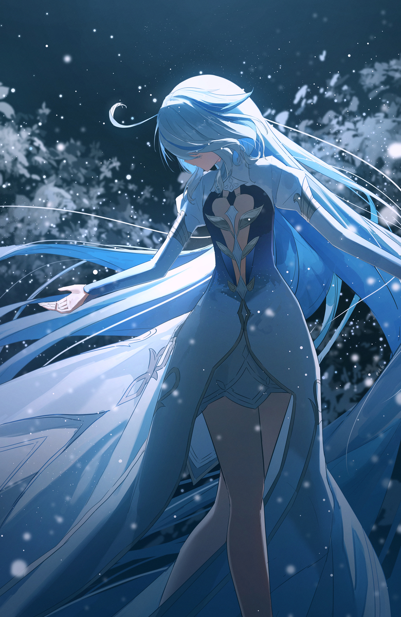 This is a pixiv picture whose title is 芙卡洛斯.