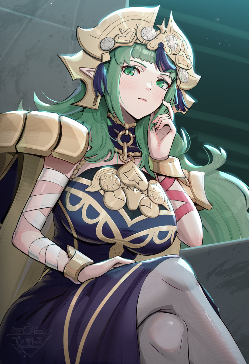 This is a pixiv picture whose title is ソティス（仮）.