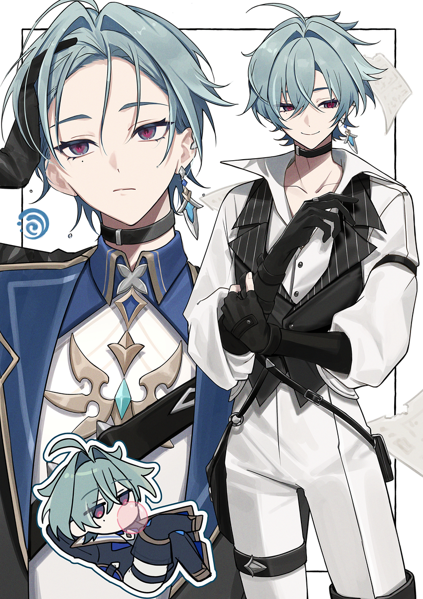 This is a pixiv picture whose title is ローエン.