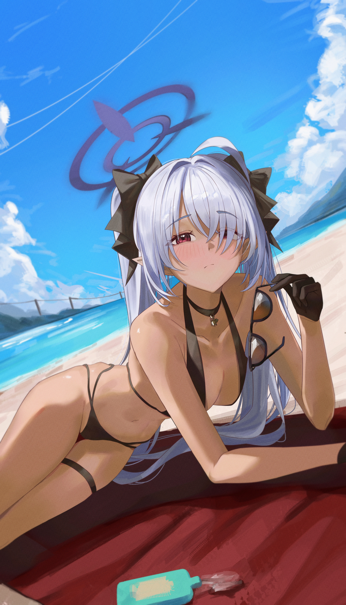 This is a pixiv picture whose title is 😎.