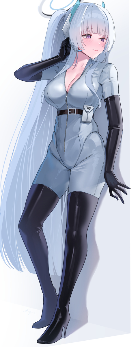 This is a pixiv picture whose title is ノア（臨戦）.
