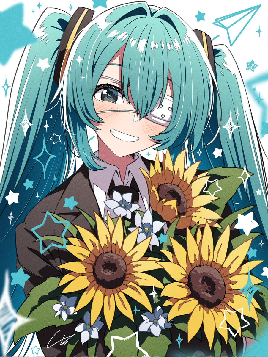 This is a pixiv picture whose title is 『モニタリング(Best Friend Remix)』.