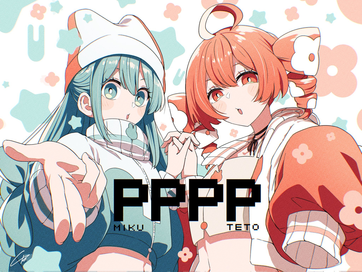 This is a pixiv picture whose title is 『PPPP』.