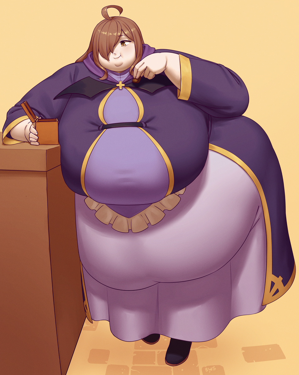 This is a pixiv picture whose title is Behind the Counter.
