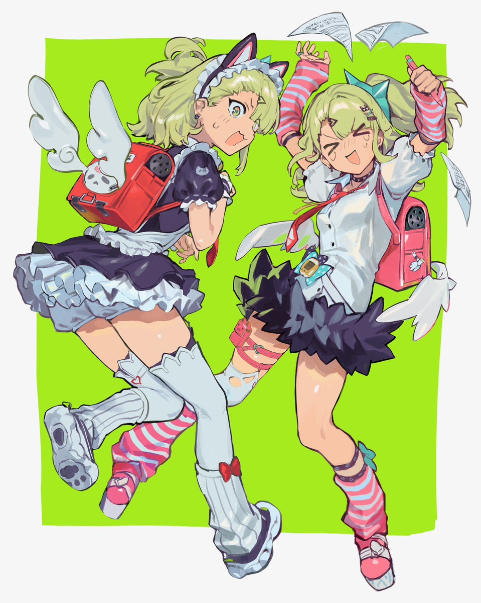 This is a pixiv picture whose title is 🎵.
