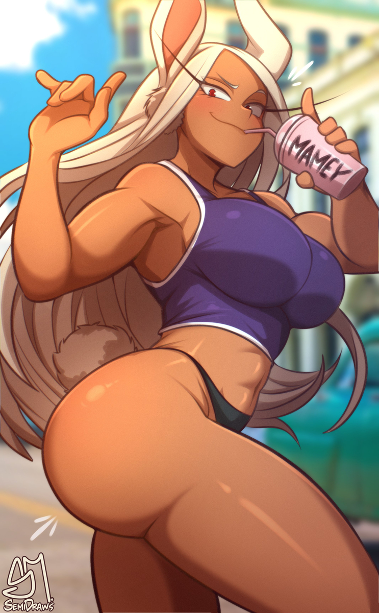 This is a pixiv picture whose title is 🐰.