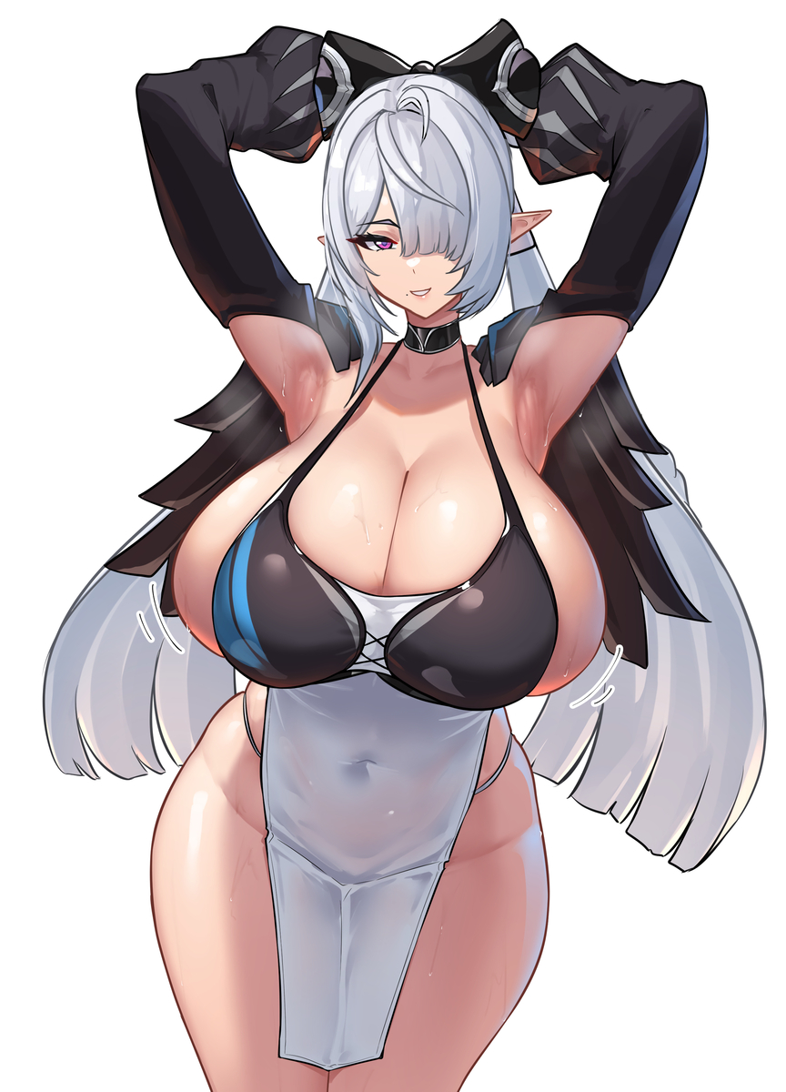 This is a pixiv picture whose title is 余暇のシルエット.