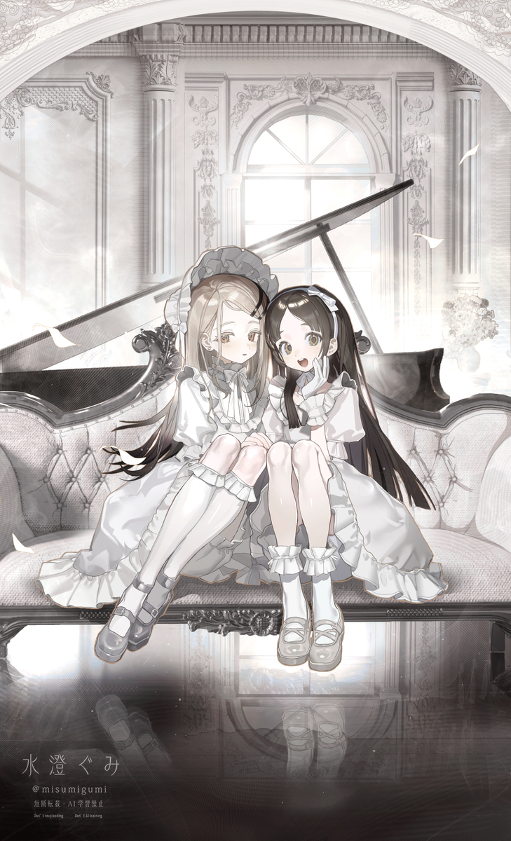 This is a pixiv picture whose title is 無題.