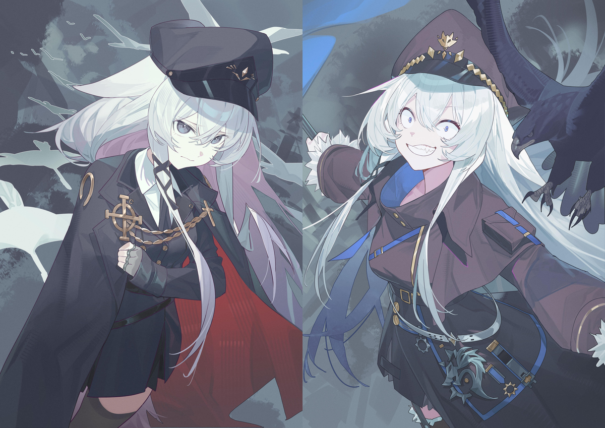 This is a pixiv picture whose title is 双狼厮杀.
