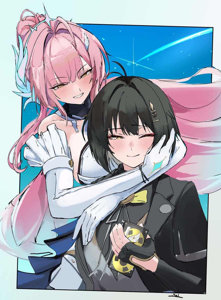 This is a pixiv picture whose title is A Small Miracle.