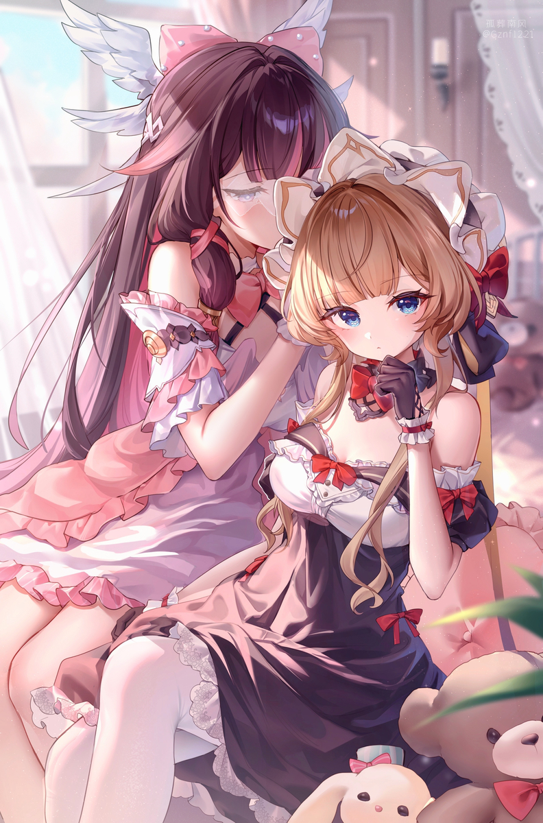This is a pixiv picture whose title is 囁き.