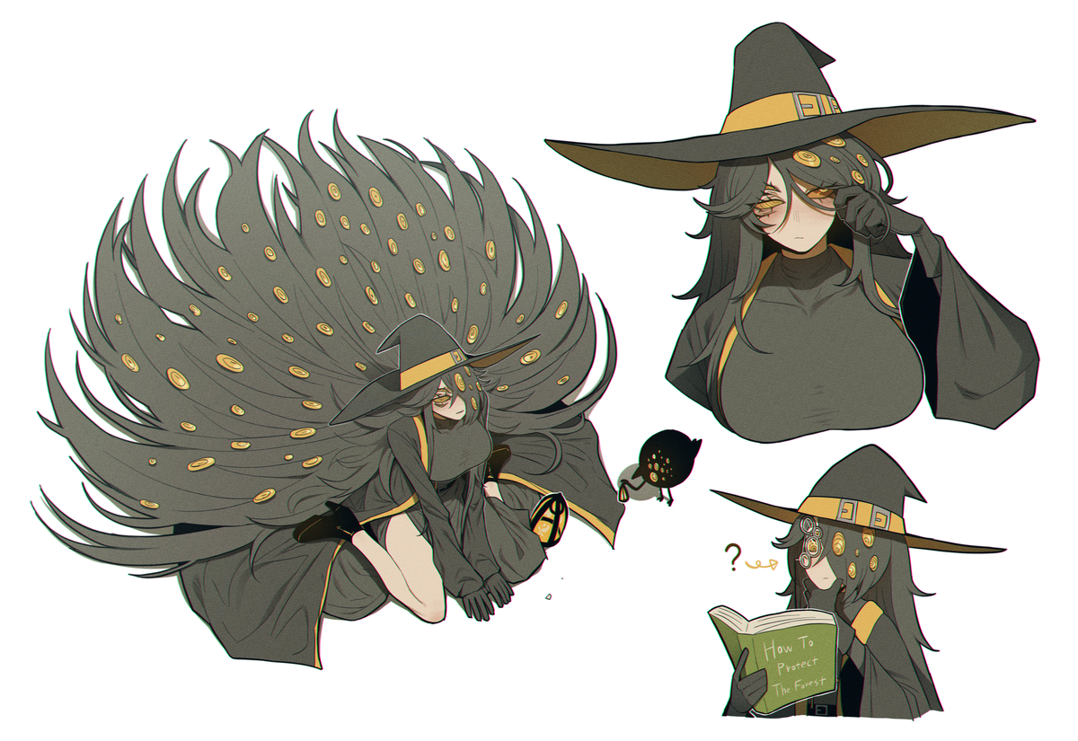 This is a pixiv picture whose title is 큰 새.