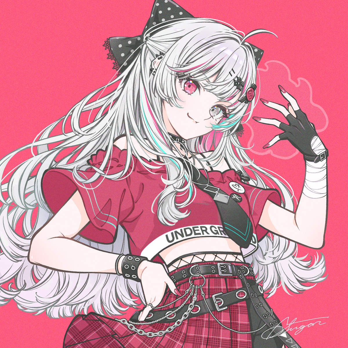 This is a pixiv picture whose title is 石神.
