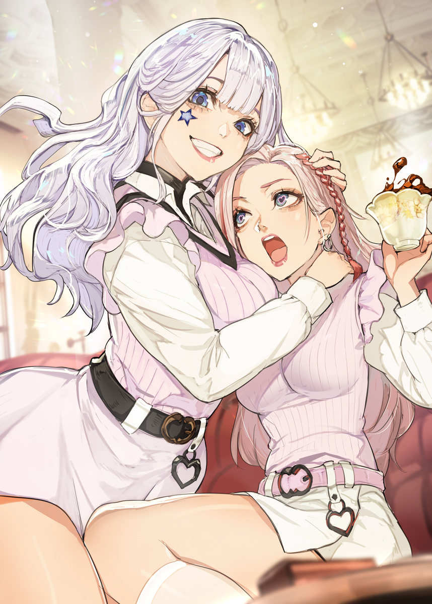 This is a pixiv picture whose title is 邪魔しないでよー.