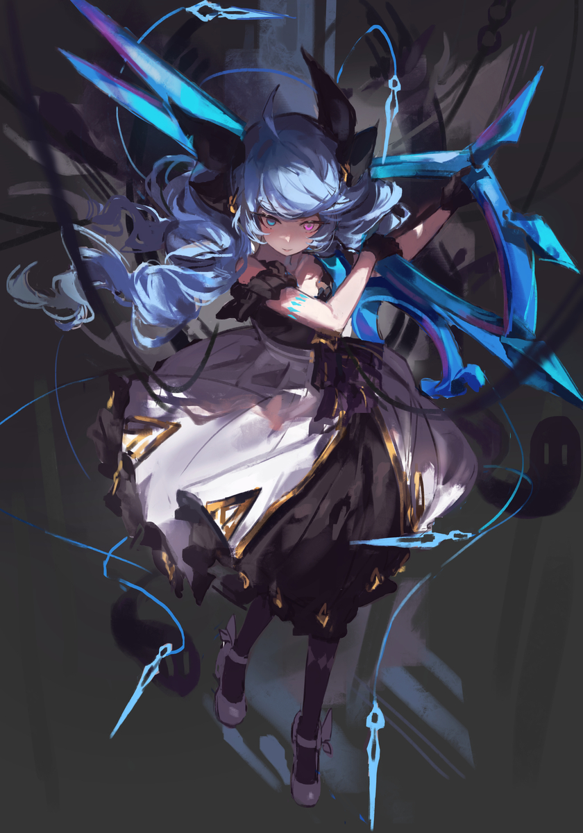 This is a pixiv picture whose title is ✂️.