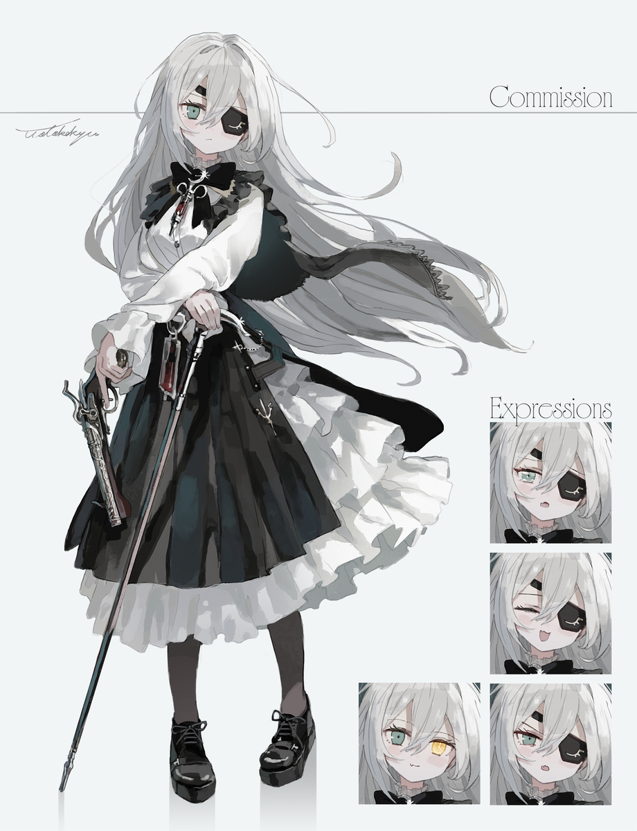 This is a pixiv picture whose title is Commission🩸.