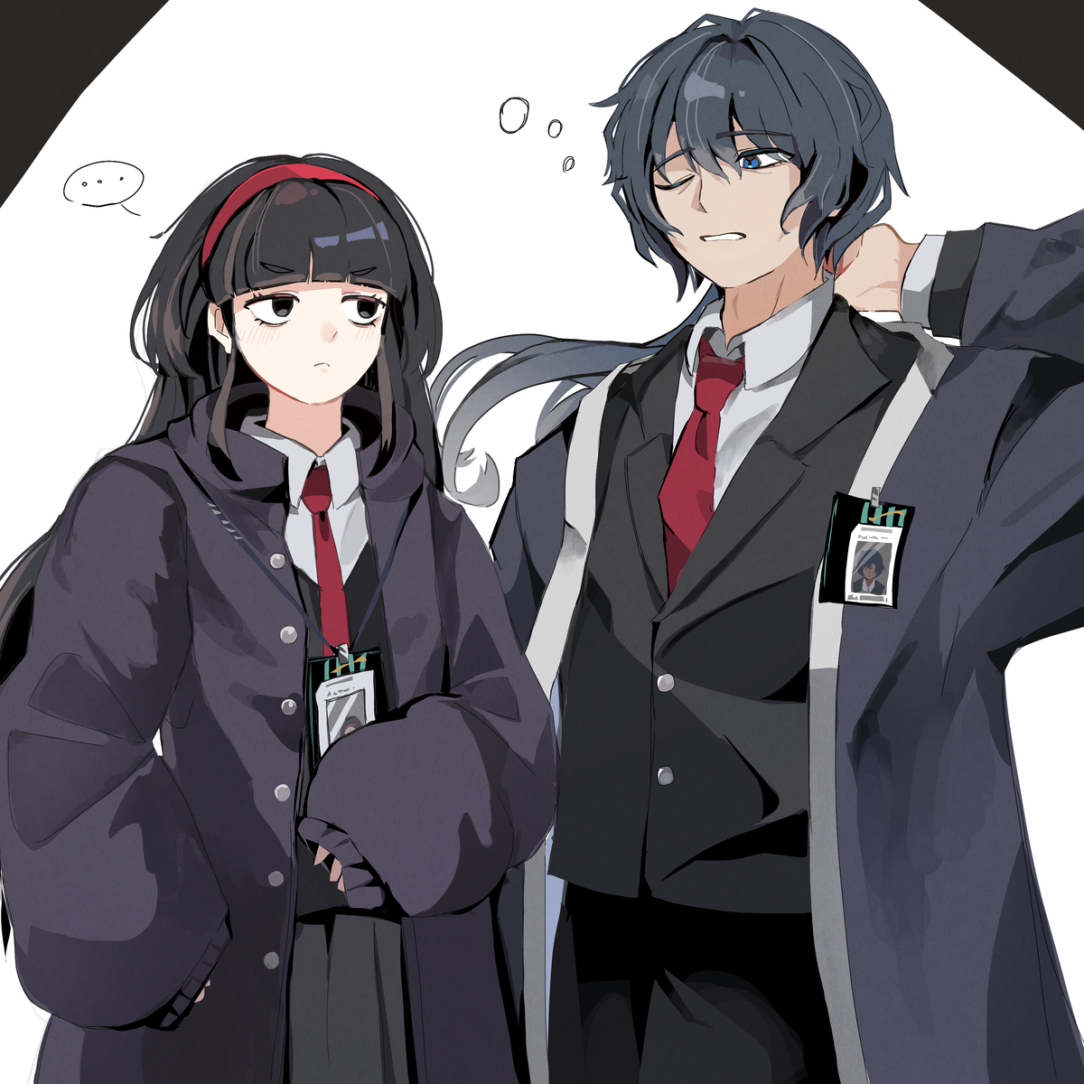 This is a pixiv picture whose title is エンドゥとキムサッガッ.