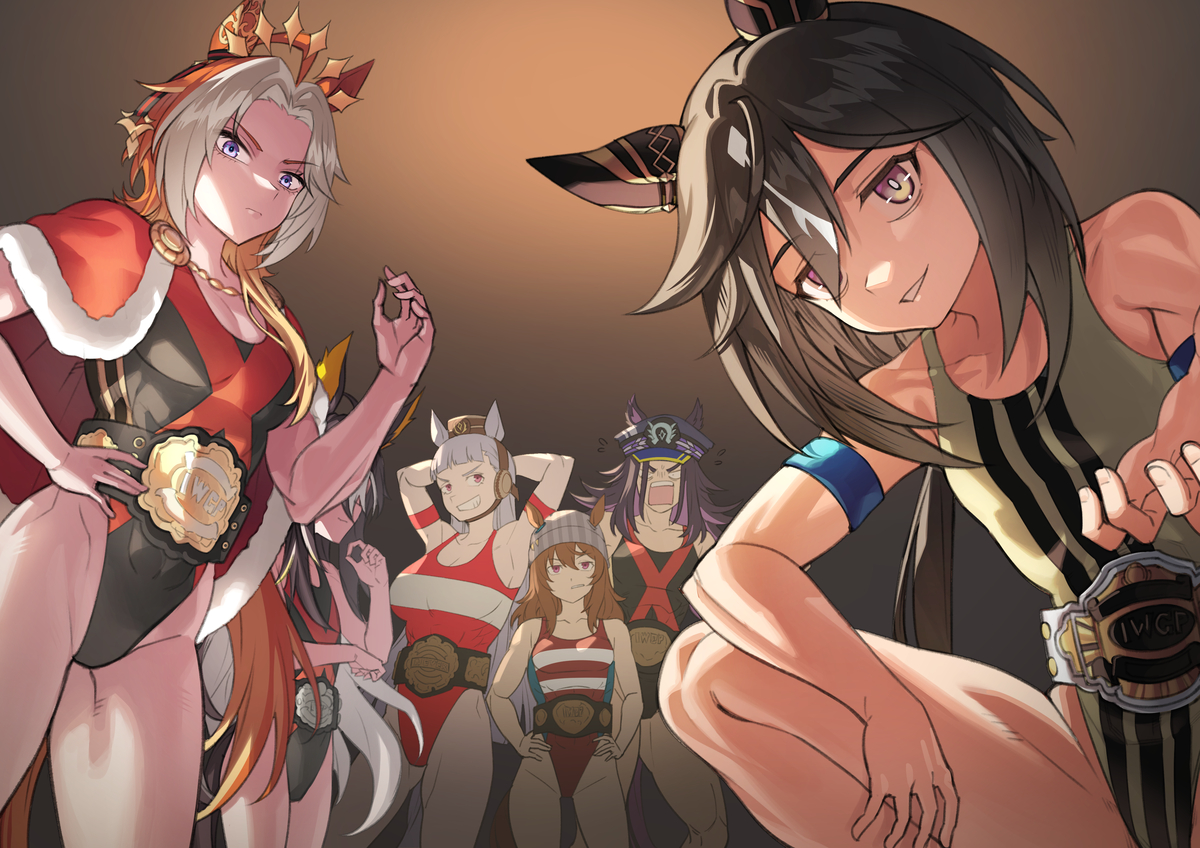 This is a pixiv picture whose title is 黄金一族.
