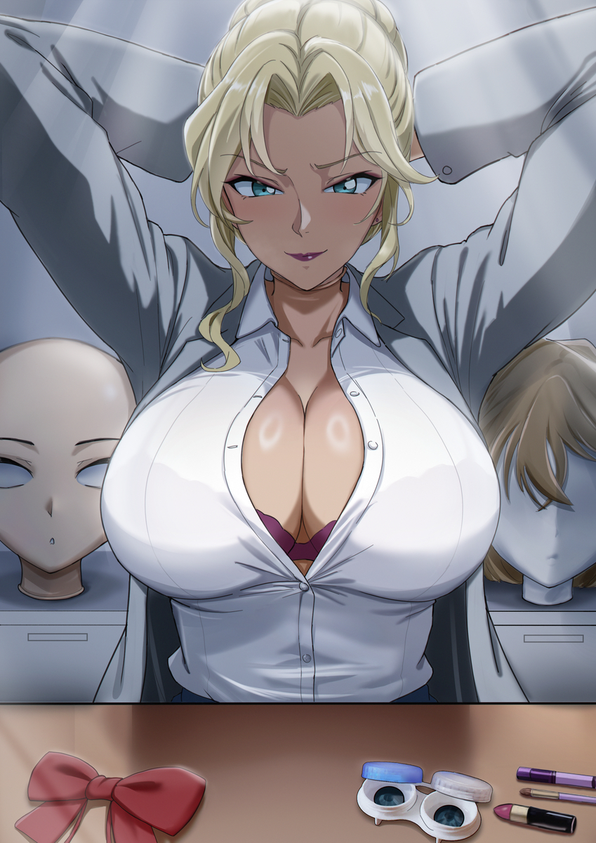 This is a pixiv picture whose title is 【request】ベルモット2.