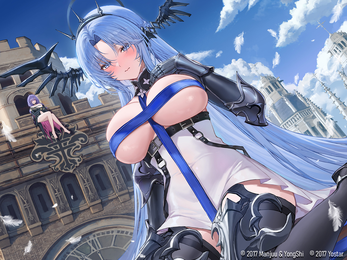 This is a pixiv picture whose title is アズールレーン.