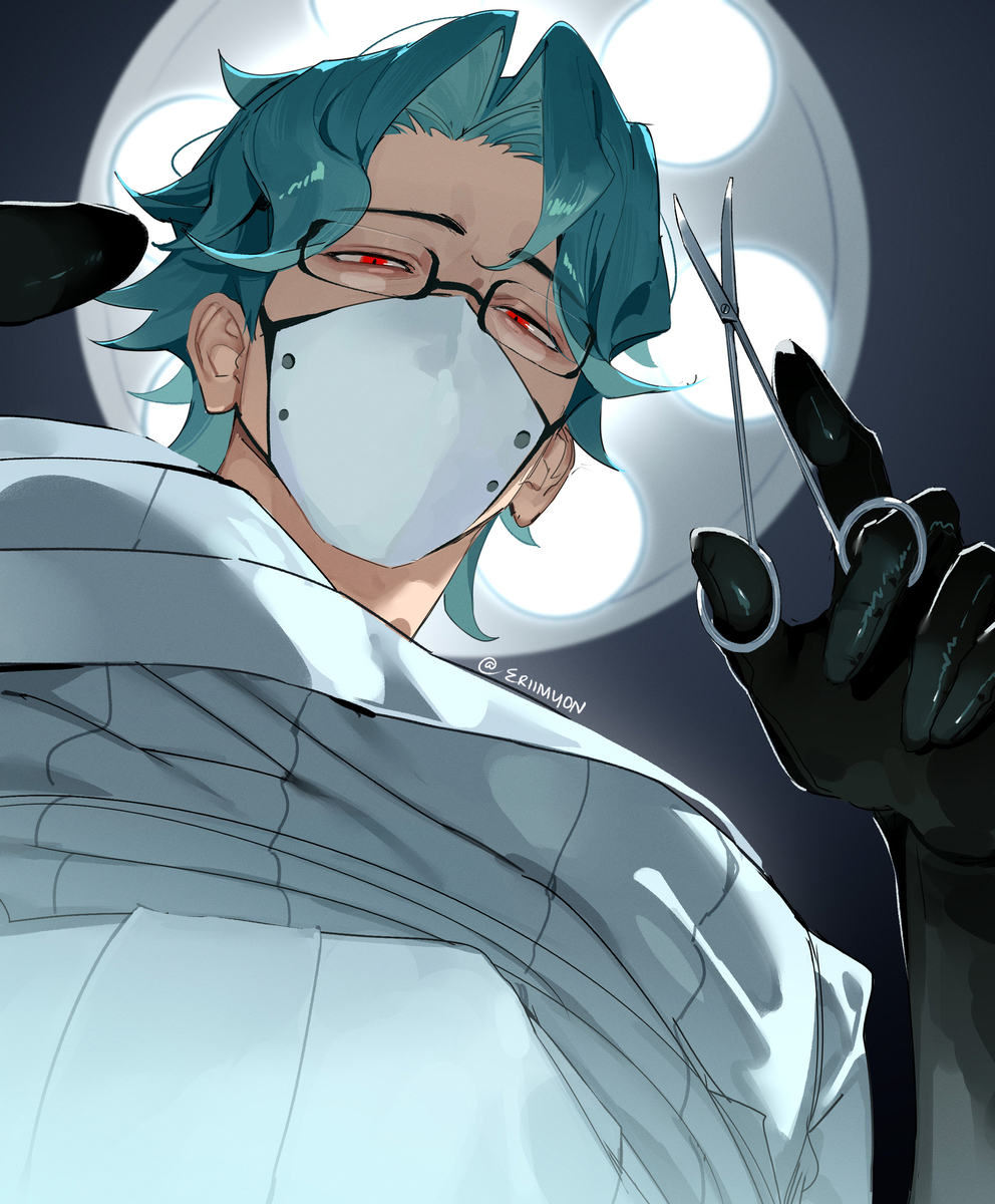 This is a pixiv picture whose title is 25 Dottore.