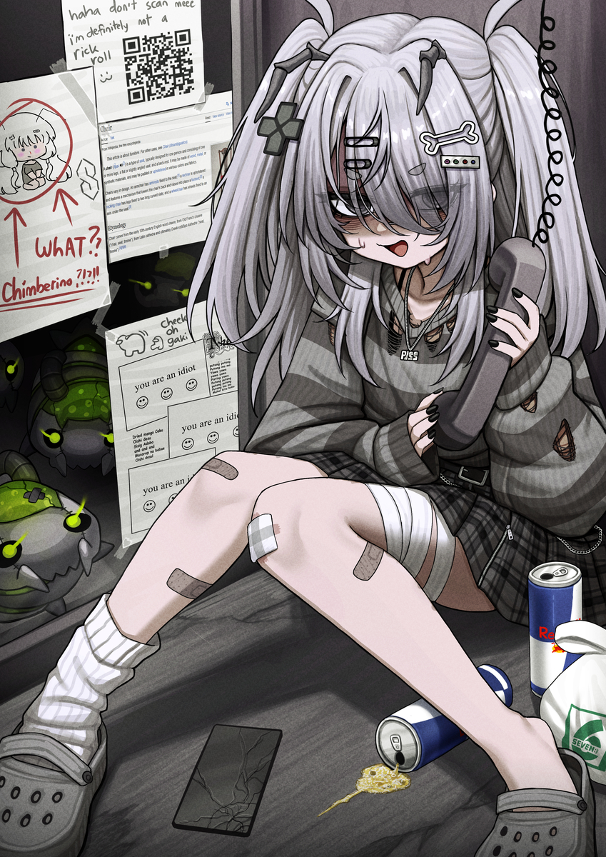 This is a pixiv picture whose title is chikogaki.
