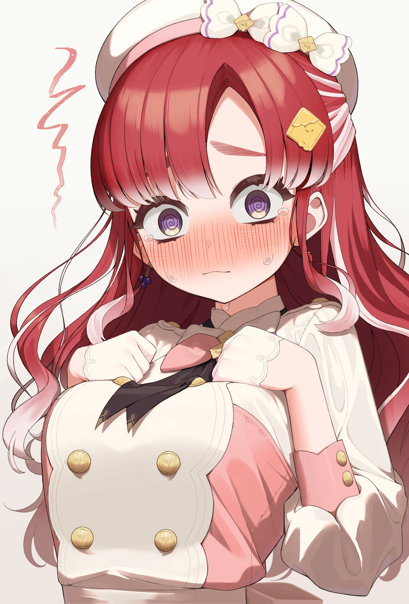This is a pixiv picture whose title is ガチ照れべりたん.