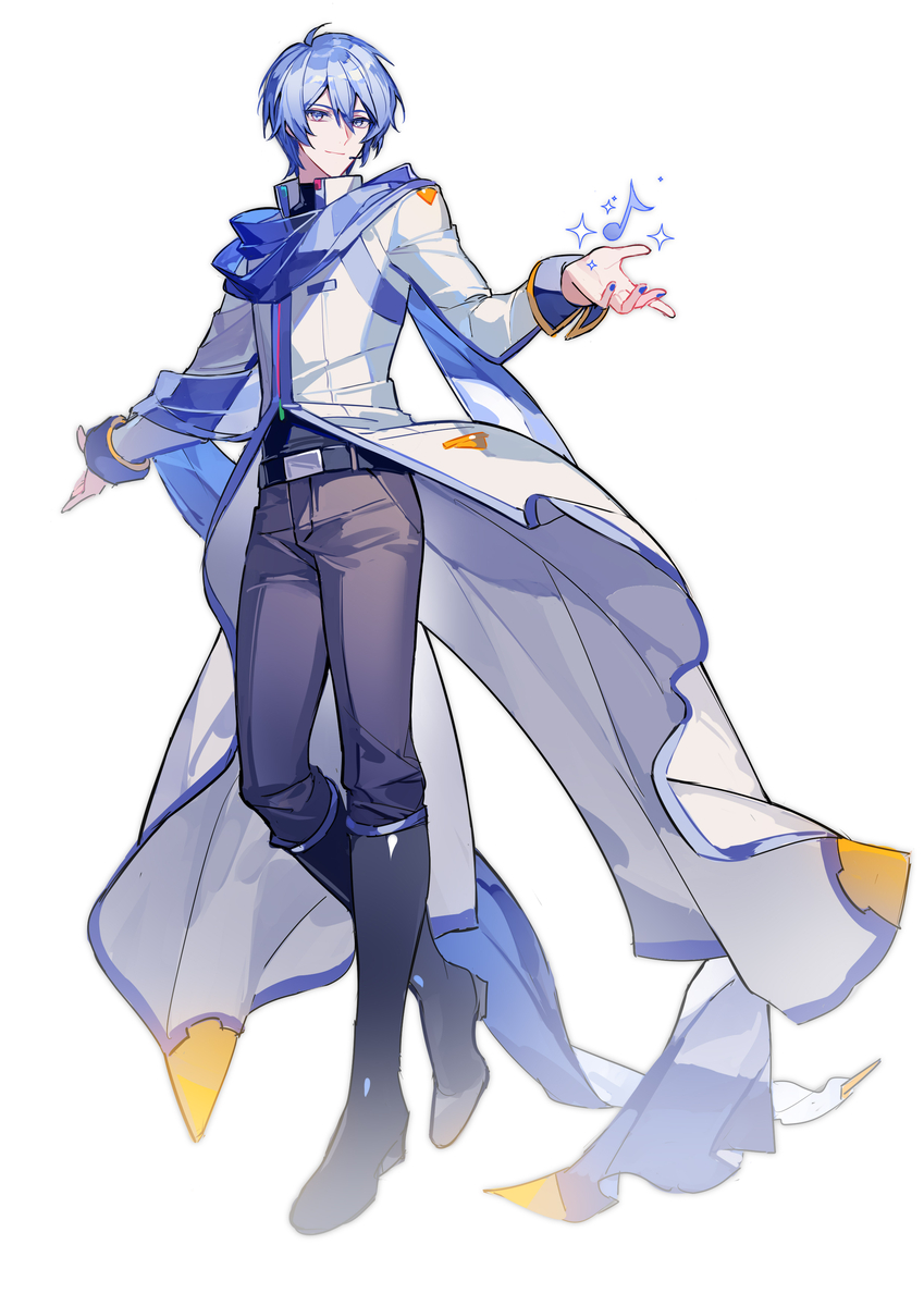 This is a pixiv picture whose title is KAITO.