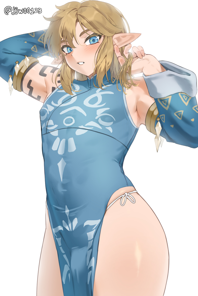 This is a pixiv picture whose title is リンク.