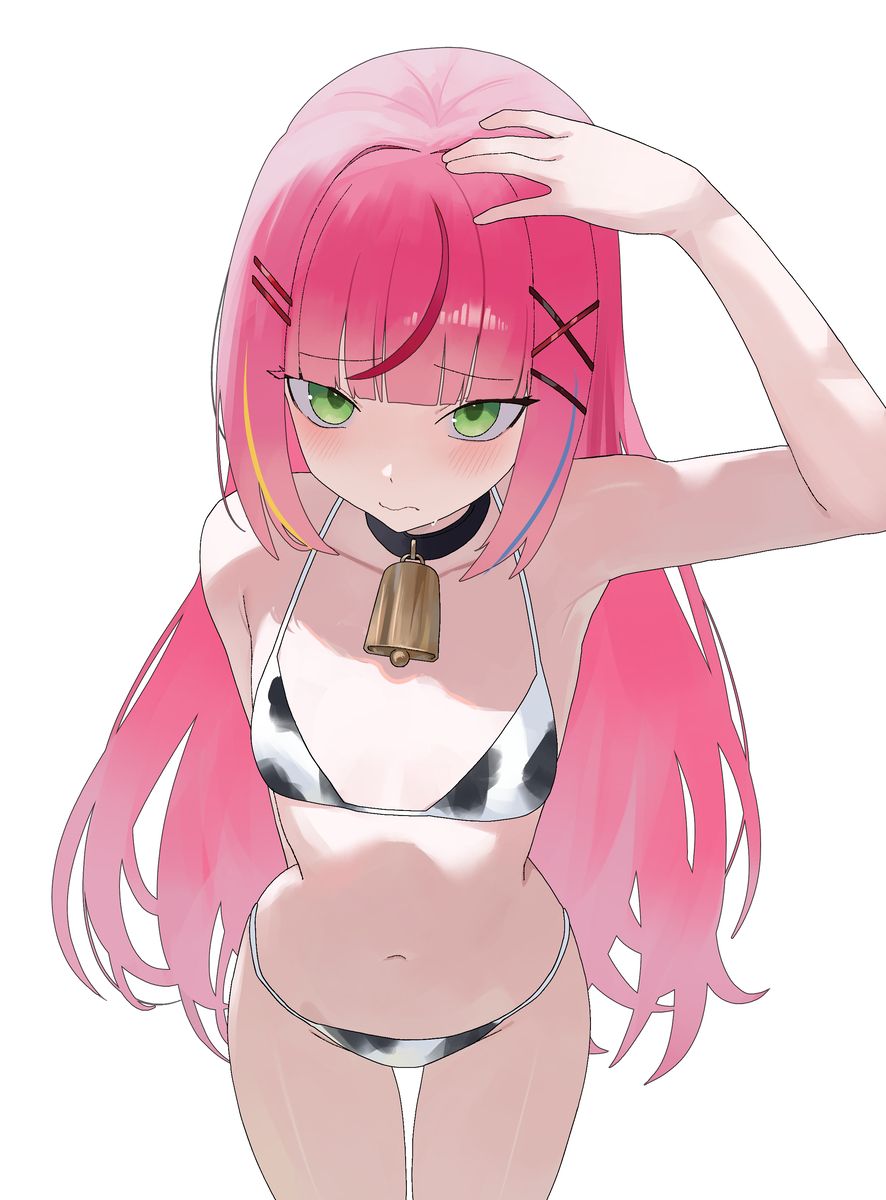 This is a pixiv picture whose title is 🐮❌.