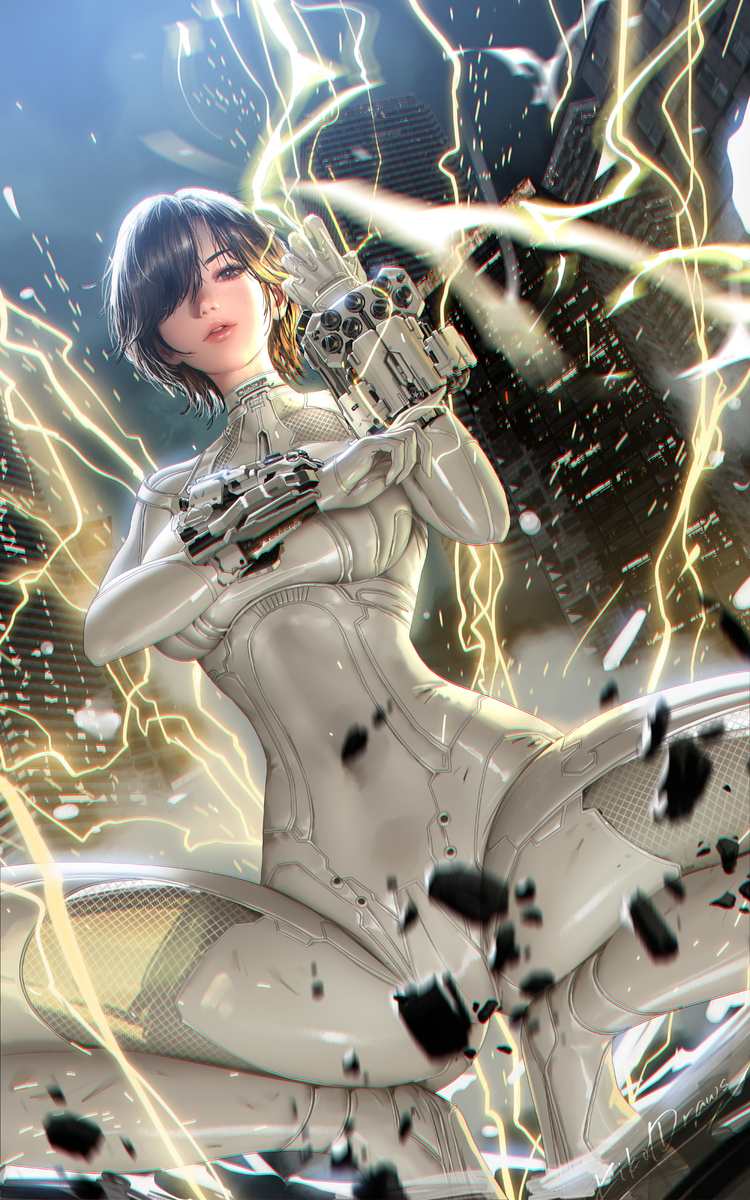 This is a pixiv picture whose title is Evie.