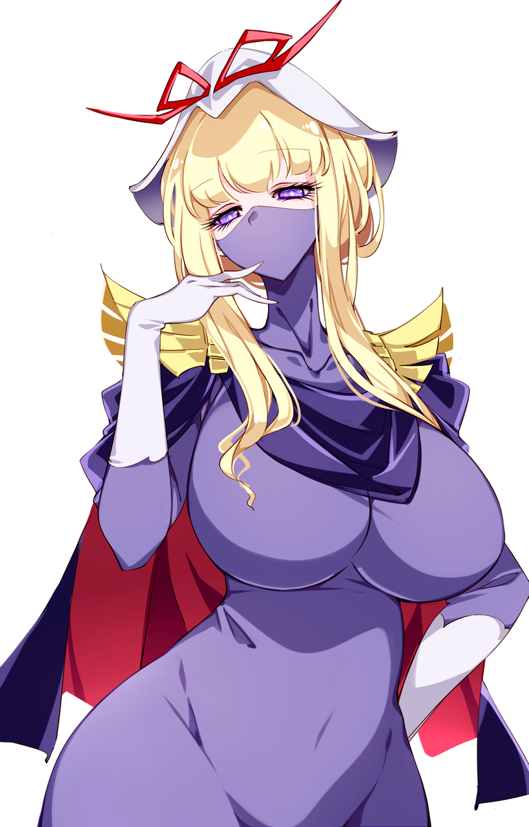 This is a pixiv picture whose title is そうですな、閣下のお召物が紫ですので.......