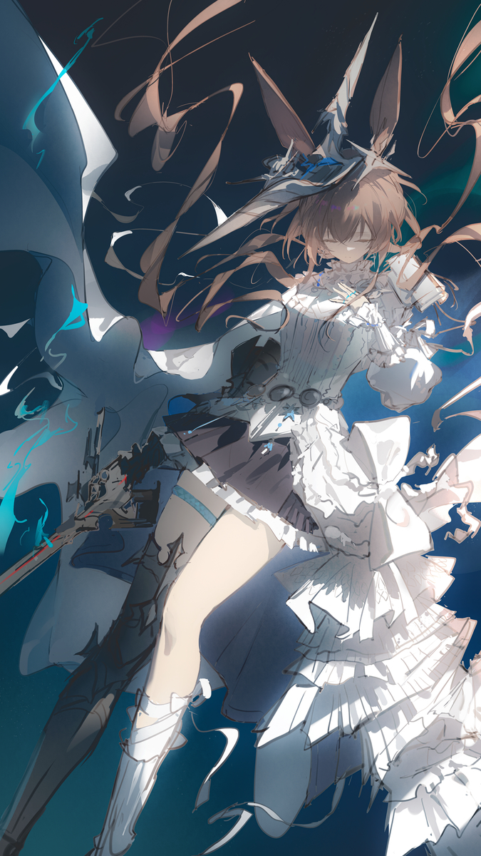 This is a pixiv picture whose title is Day50 Amiya.