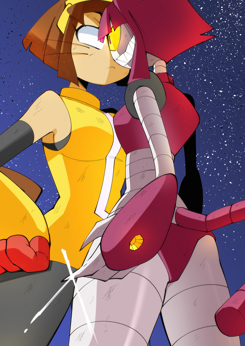 This is a pixiv picture whose title is 因縁.