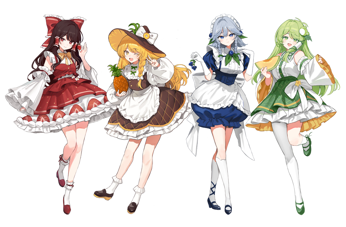 This is a pixiv picture whose title is フルーツ.